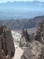 The "Quebrada de Flechas" area, in the Calchaquí valley, province of Salta, Argentina The "Quebrada de Flechas" area, in the Calchaquí valley, province of Salta, Argentina